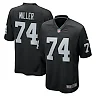 Zennovawear Men's Las Vegas Raiders Kolton Miller Black Game Jersey
