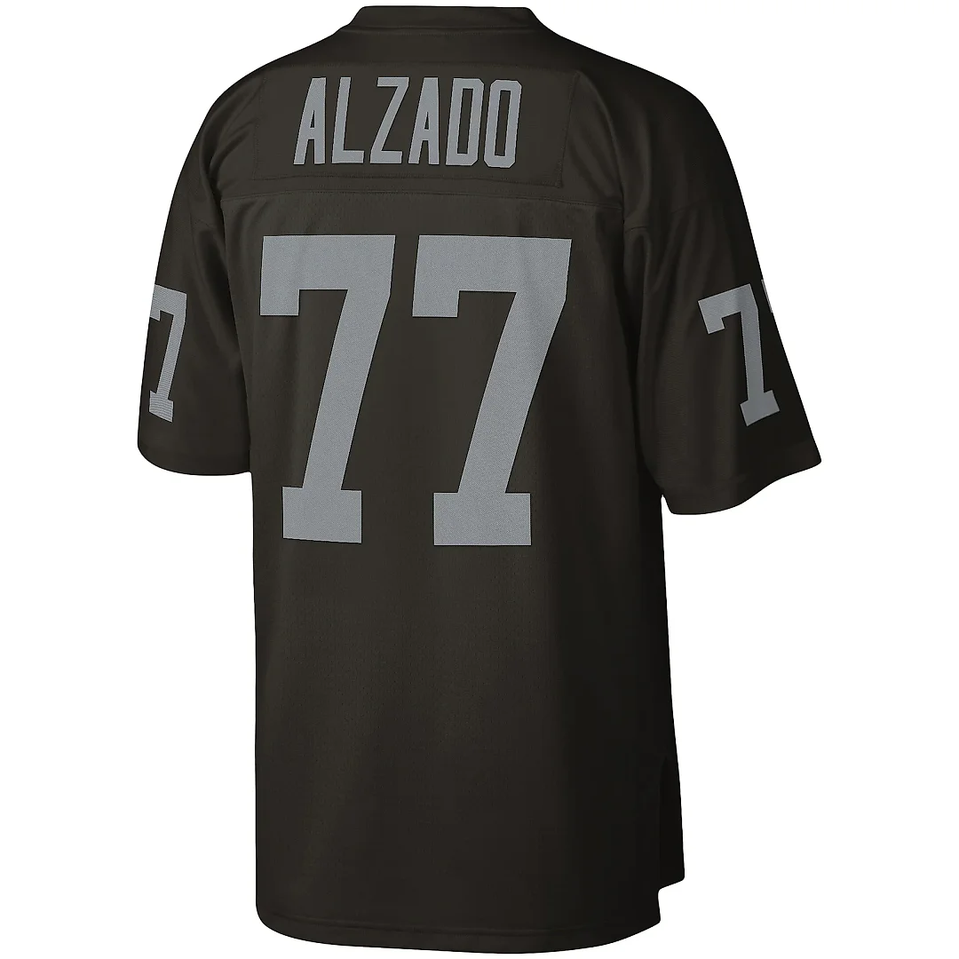 Zennovawear Men's Las Vegas Raiders Lyle Alzado Mitchell & Ness Black Legacy Jersey