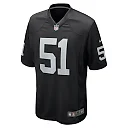 Zennovawear Men's Las Vegas Raiders Malcolm Koonce Black Game Jersey
