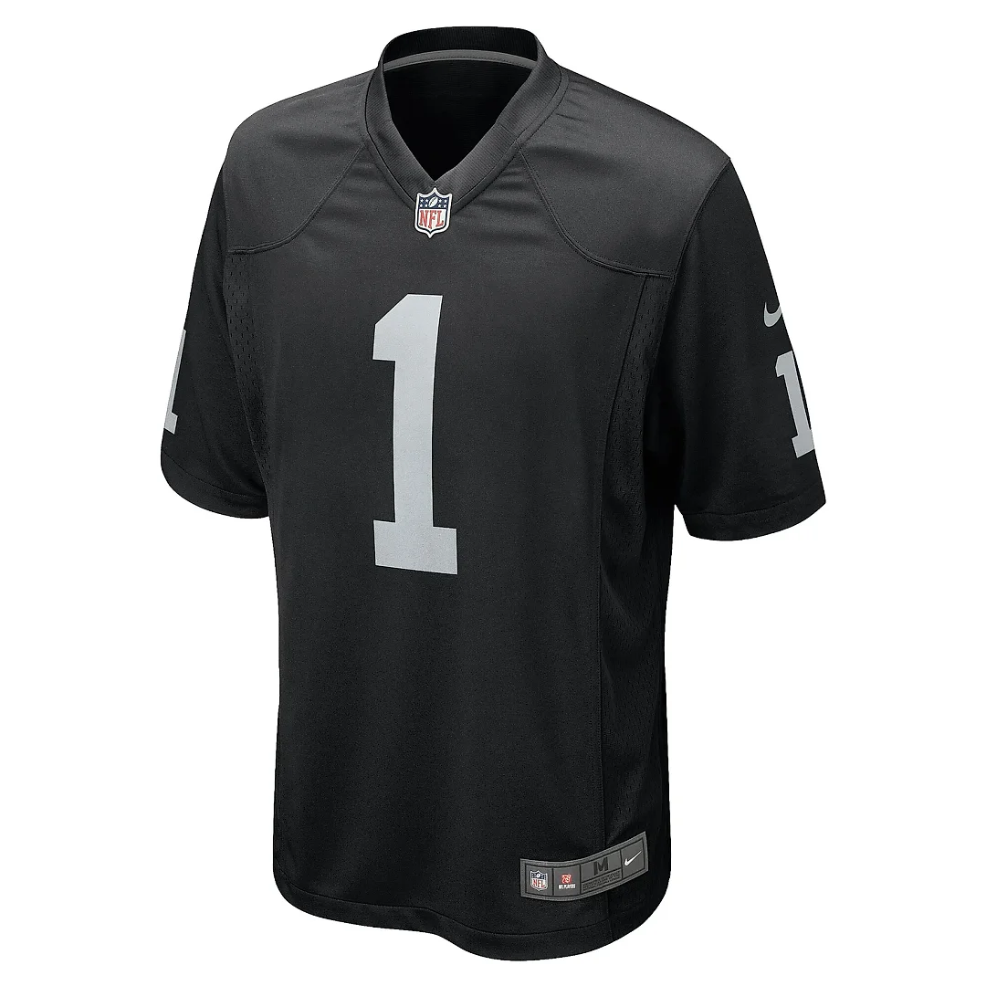 Zennovawear Men's Las Vegas Raiders Marcus Epps Black Game Player Jersey