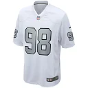 Zennovawear Men's Las Vegas Raiders Maxx Crosby White Alternate Game Jersey