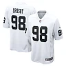 Zennovawear Men's Las Vegas Raiders Maxx Crosby White Game Jersey