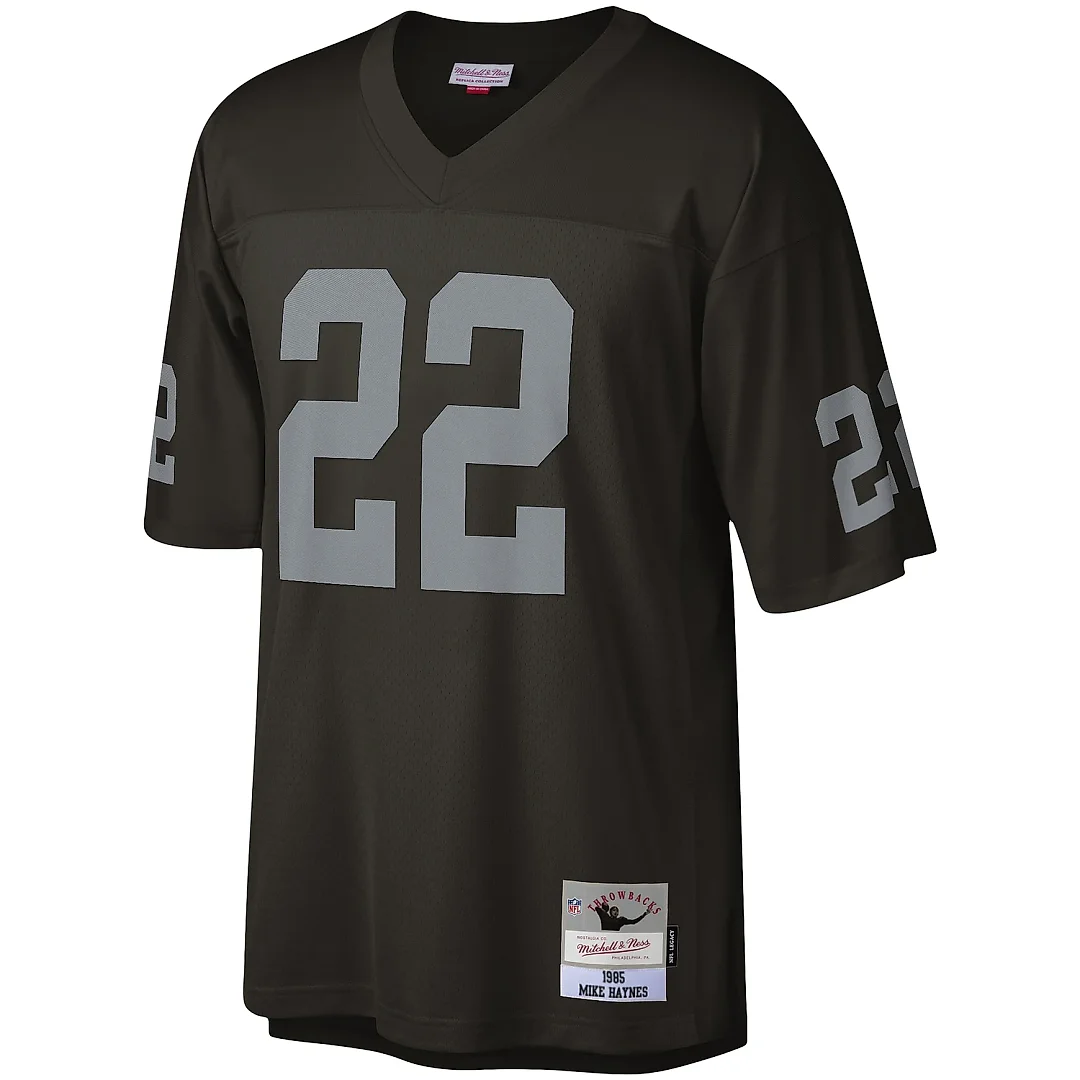 Zennovawear Men's Las Vegas Raiders Mike Haynes Mitchell & Ness Black Legacy Jersey