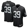 Zennovawear Men's Las Vegas Raiders Nate Hobbs Black Game Jersey