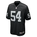 Zennovawear Men's Las Vegas Raiders Netane Muti Black Team Game Jersey