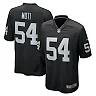 Zennovawear Men's Las Vegas Raiders Netane Muti Black Team Game Jersey