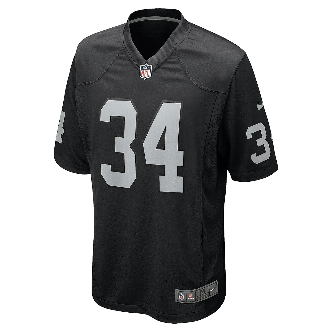 Zennovawear Men's Las Vegas Raiders Thomas Harper Black Team Game Jersey