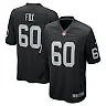 Zennovawear Men's Las Vegas Raiders Tomari Fox Black Team Game Jersey