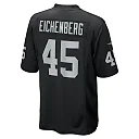 Zennovawear Men's Las Vegas Raiders Tommy Eichenberg Black Team Game Jersey