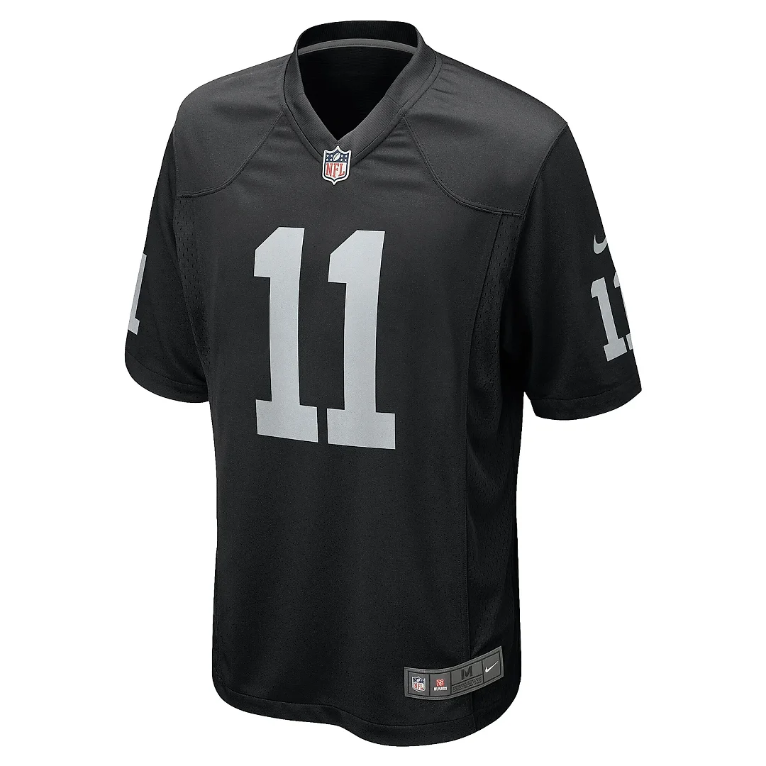 Zennovawear Men's Las Vegas Raiders Tre Tucker Black Team Game Jersey