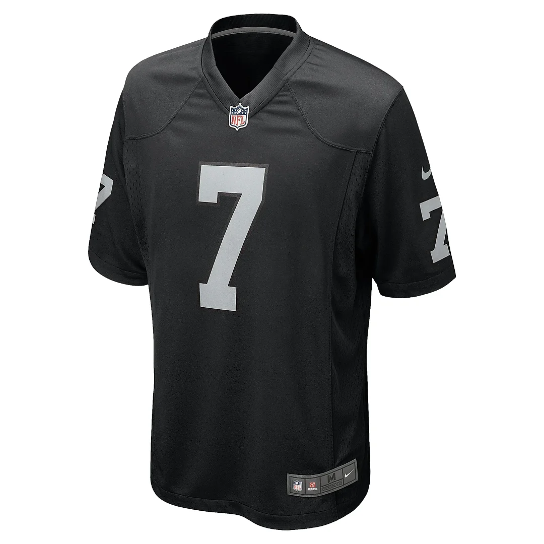 Zennovawear Men's Las Vegas Raiders Tre'von Moehrig Black Team Game Jersey