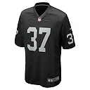Zennovawear Men's Las Vegas Raiders Trey Taylor Black Team Game Jersey