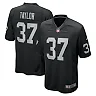 Zennovawear Men's Las Vegas Raiders Trey Taylor Black Team Game Jersey