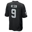 Zennovawear Men's Las Vegas Raiders Tyree Wilson Black Game Jersey