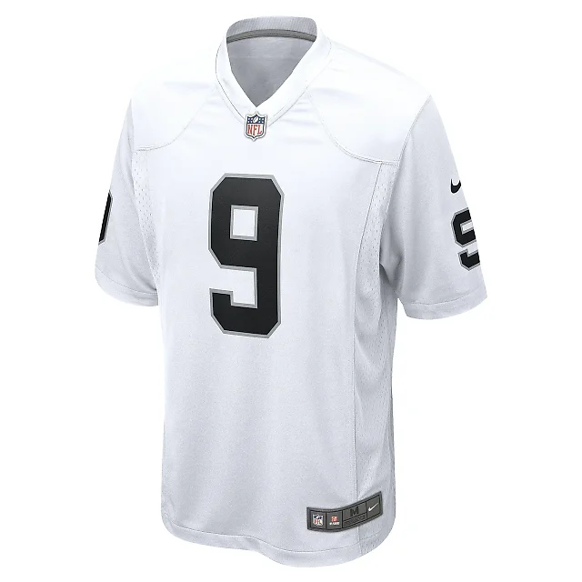 Zennovawear Men's Las Vegas Raiders Tyree Wilson White Game Jersey