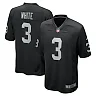 Zennovawear Men's Las Vegas Raiders Zamir White Black Team Game Jersey
