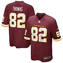Zennovawear Men's Logan Thomas Washington Football Team Burgundy Game Player Jersey