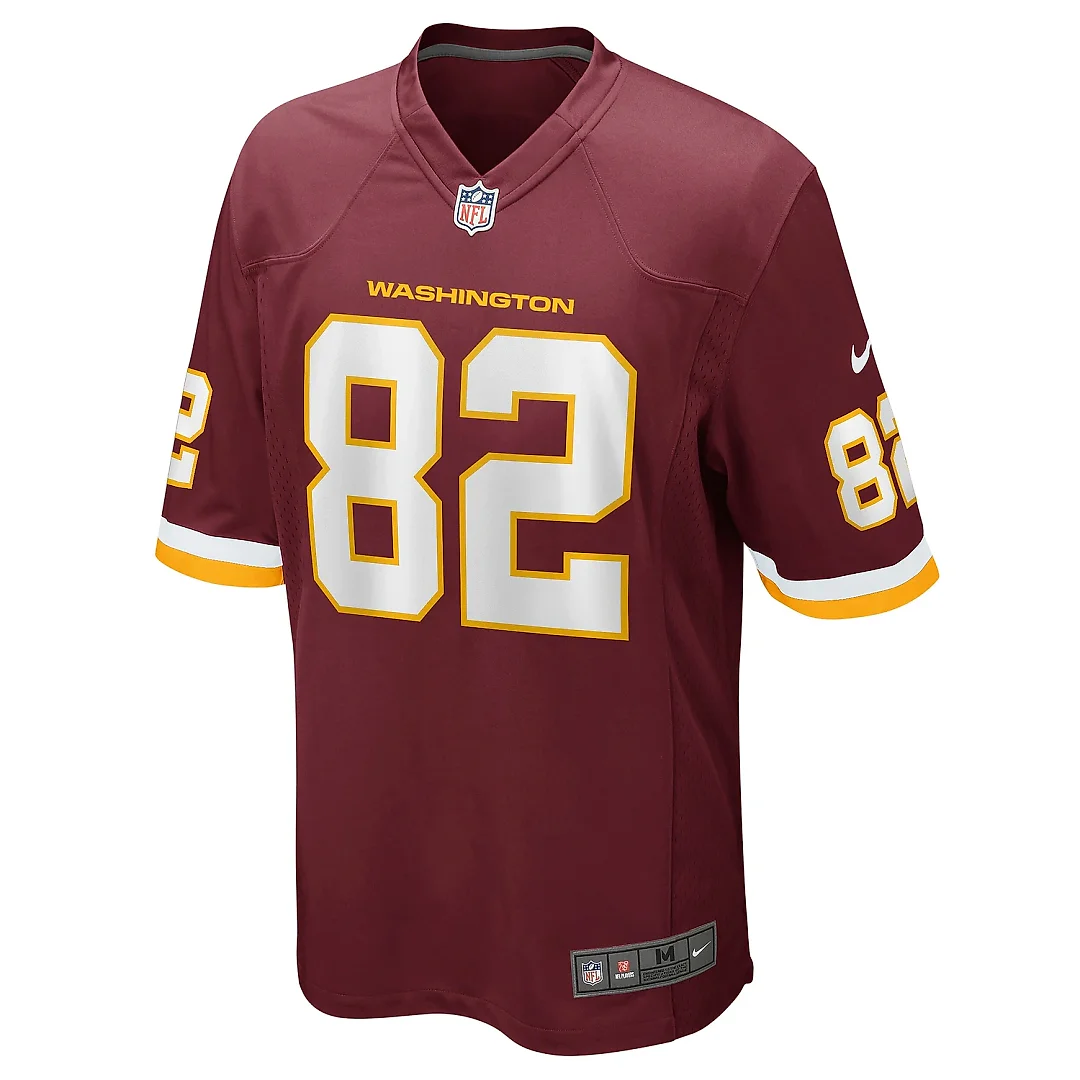 Zennovawear Men's Logan Thomas Washington Football Team Burgundy Game Player Jersey