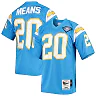 Zennovawear Men's Los Angeles Chargers 1994 Natrone Means Mitchell & Ness Powder Blue Throwback Retired Player Jersey