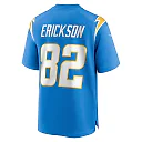 Zennovawear Men's Los Angeles Chargers Alex Erickson Powder Blue Team Game Jersey