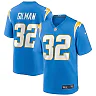 Zennovawear Men's Los Angeles Chargers Alohi Gilman Powder Blue Game Jersey