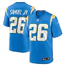 Zennovawear Men's Los Angeles Chargers Asante Samuel Jr. Powder Blue Game Player Jersey