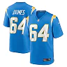 Zennovawear Men's Los Angeles Chargers Brenden Jaimes Powder Blue Game Jersey