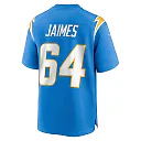 Zennovawear Men's Los Angeles Chargers Brenden Jaimes Powder Blue Game Jersey