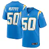Zennovawear Men's Los Angeles Chargers Caleb Murphy Powder Blue Team Game Jersey