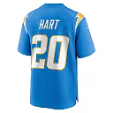 Zennovawear Men's Los Angeles Chargers Cam Hart Powder Blue Team Game Jersey