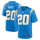Zennovawear Men's Los Angeles Chargers Cam Hart Powder Blue Team Game Jersey