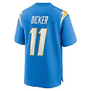 Zennovawear Men's Los Angeles Chargers Cameron Dicker Powder Blue Game Jersey