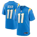 Zennovawear Men's Los Angeles Chargers Cameron Dicker Powder Blue Game Jersey