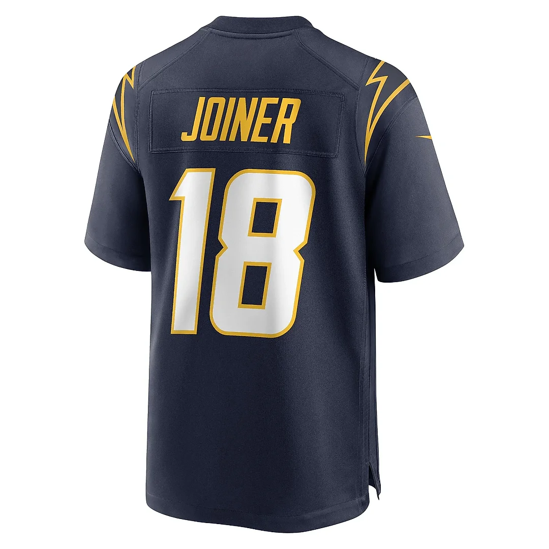 Zennovawear Men's Los Angeles Chargers Charlie Joiner Navy Retired Player Jersey