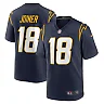 Zennovawear Men's Los Angeles Chargers Charlie Joiner Navy Retired Player Jersey