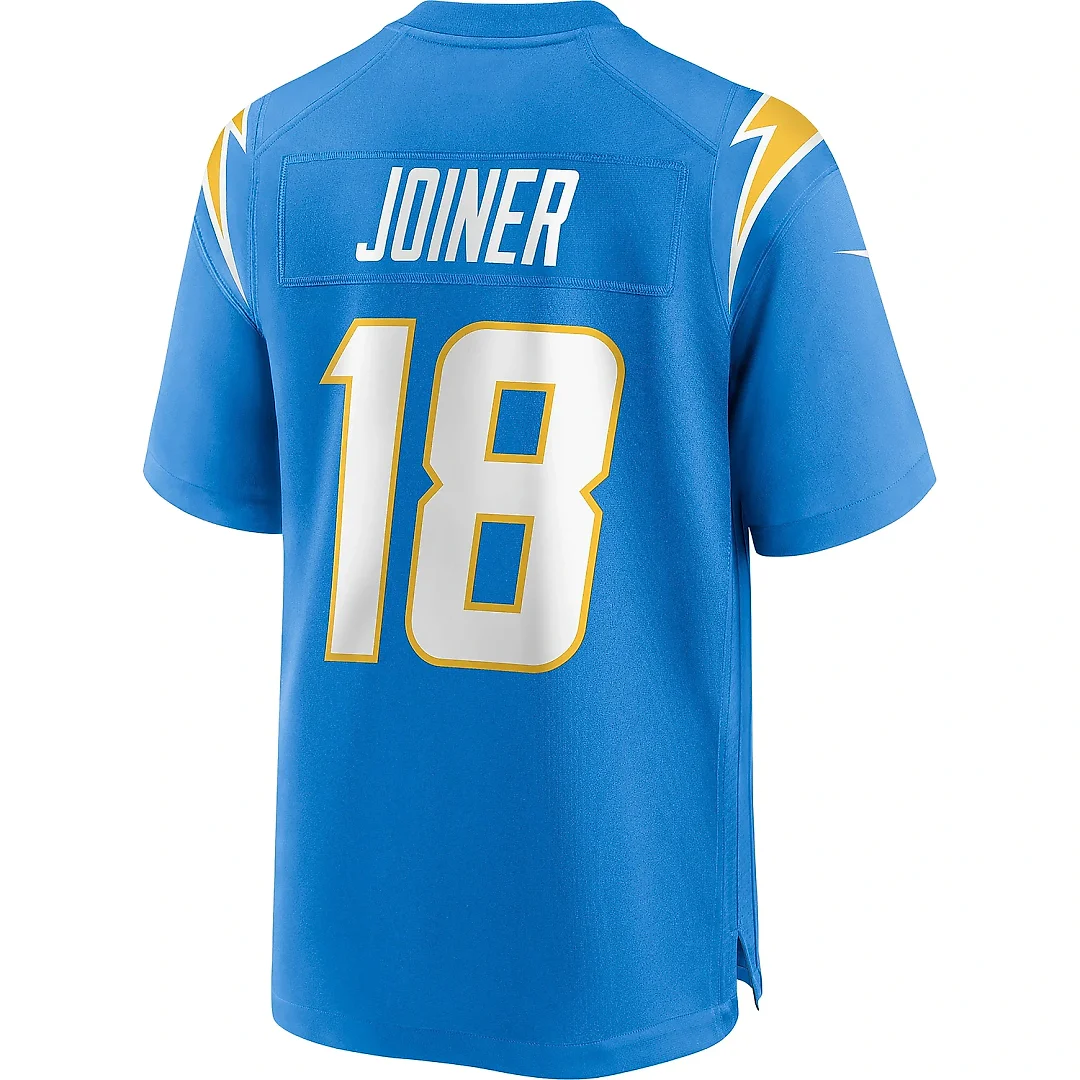 Zennovawear Men's Los Angeles Chargers Charlie Joiner Powder Blue Game Retired Player Jersey