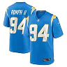 Zennovawear Men's Los Angeles Chargers Chris Rumph II Powder Blue Game Jersey