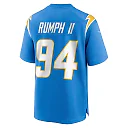 Zennovawear Men's Los Angeles Chargers Chris Rumph II Powder Blue Game Jersey