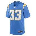 Zennovawear Men's Los Angeles Chargers Deane Leonard Powder Blue Game Player Jersey