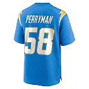 Zennovawear Men's Los Angeles Chargers Denzel Perryman Powder Blue Game Jersey