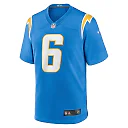 Zennovawear Men's Los Angeles Chargers Denzel Perryman Powder Blue Team Game Jersey