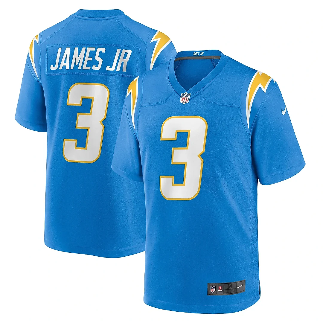 Zennovawear Men's Los Angeles Chargers Derwin James Jr. Powder Blue Game Jersey
