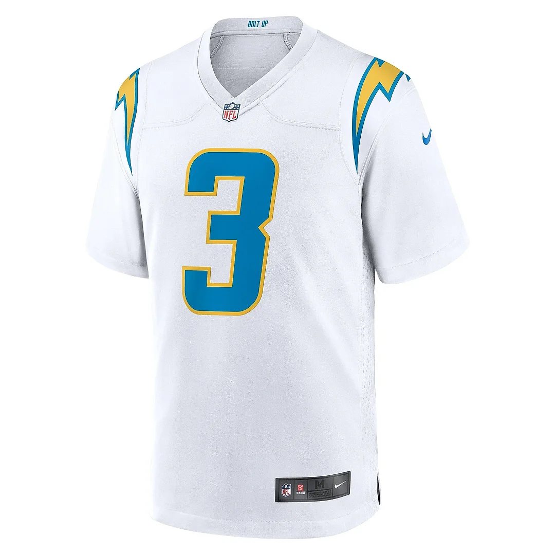 Zennovawear Men's Los Angeles Chargers Derwin James Jr. White Game Jersey