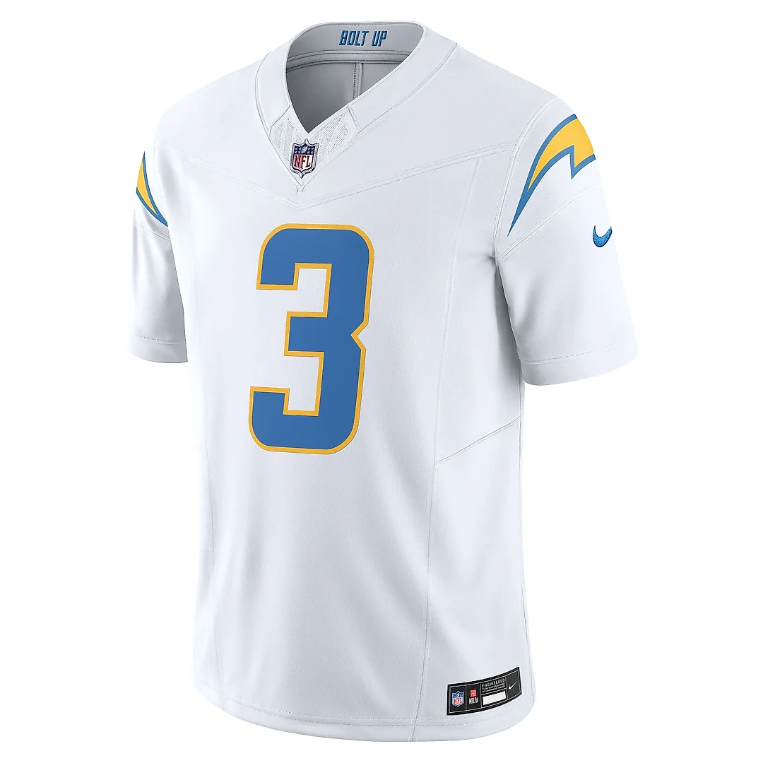 Zennovawear Men's Los Angeles Chargers Derwin James Jr. White Vapor F.U.S.E. Limited Jersey