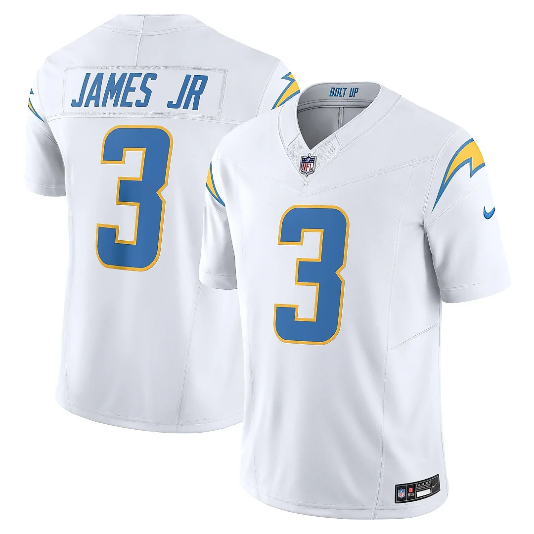 Zennovawear Men's Los Angeles Chargers Derwin James Jr. White Vapor F.U.S.E. Limited Jersey
