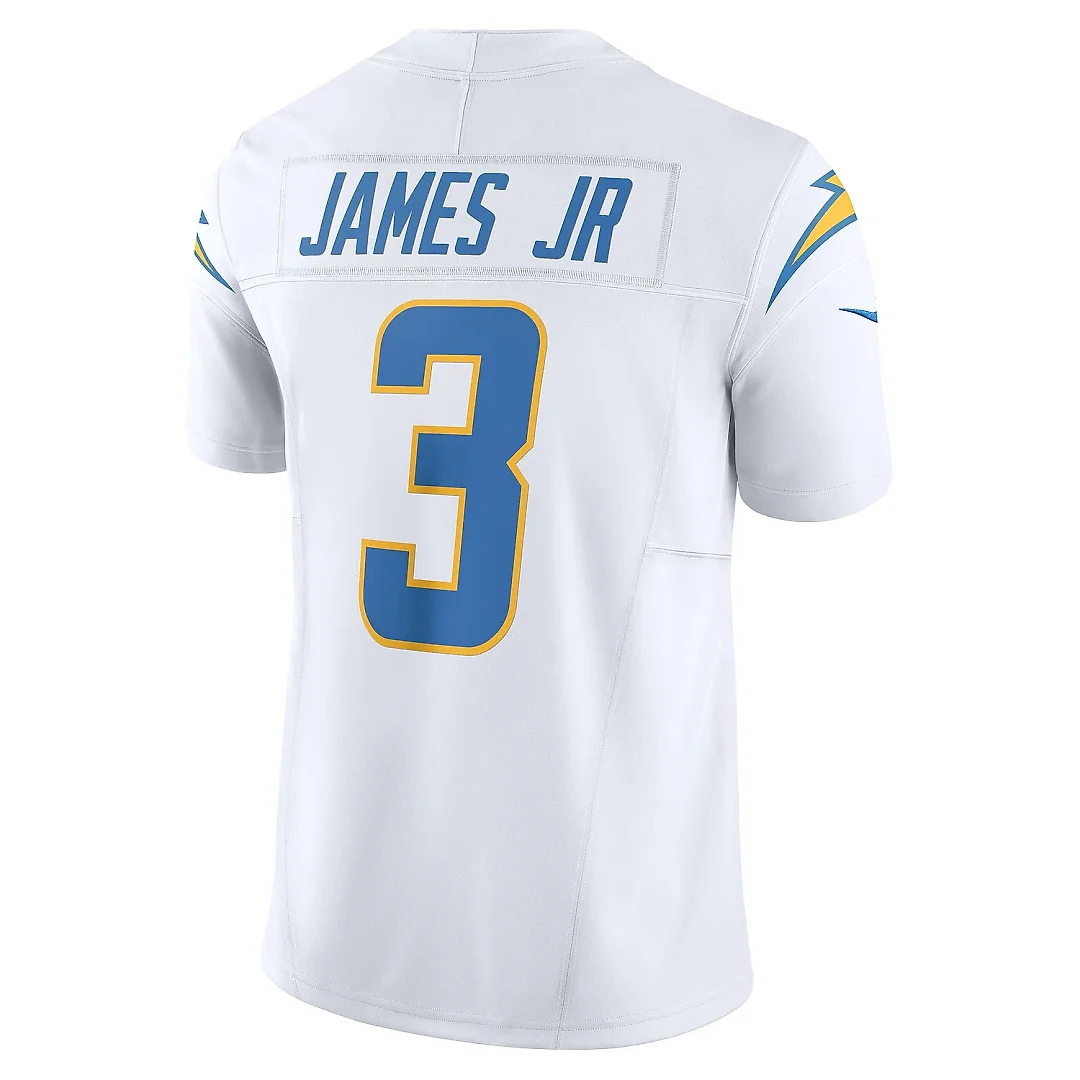 Zennovawear Men's Los Angeles Chargers Derwin James Jr. White Vapor F.U.S.E. Limited Jersey