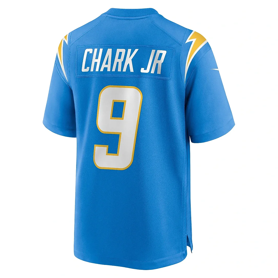 Zennovawear Men's Los Angeles Chargers DJ Chark Jr. Powder Blue Game Jersey
