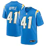 Zennovawear Men's Los Angeles Chargers Eli Apple Powder Blue Team Game Jersey