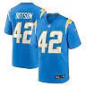 Zennovawear Men's Los Angeles Chargers Elijah Dotson Powder Blue Team Game Jersey
