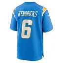 Zennovawear Men's Los Angeles Chargers Eric Kendricks Powder Blue Game Player Jersey